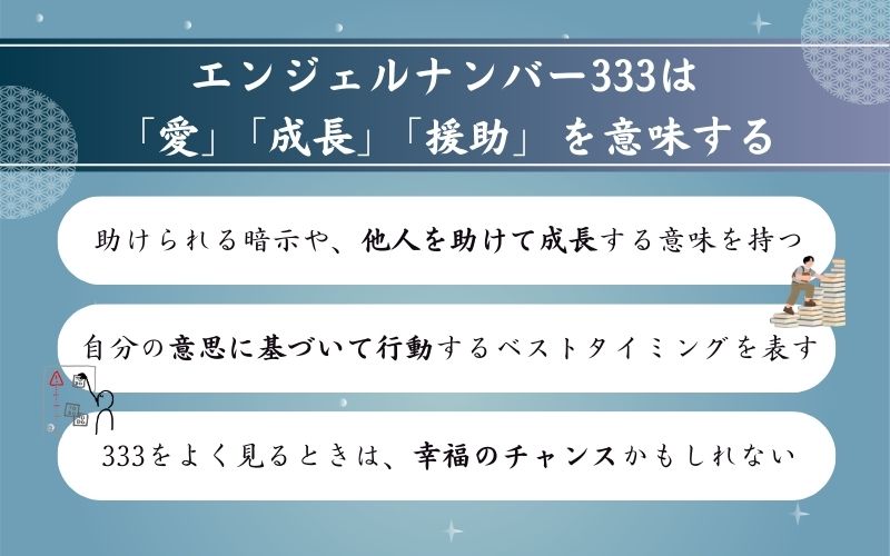 333意味
