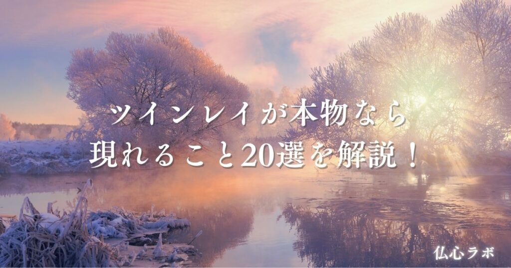 ツインレイ 本物なら アイキャッチ