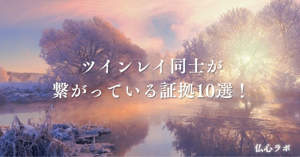ツインレイ 繋がっている証拠 アイキャッチ